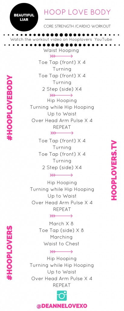 Hooplovers Hoop Love Body Work Out Plan BEAUTIFULLIAR
