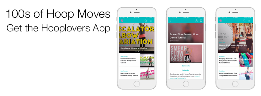 Hooplovers Official App 100s of hoop dance moves