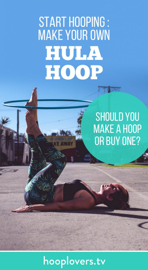 how to make a weighted hula hoop