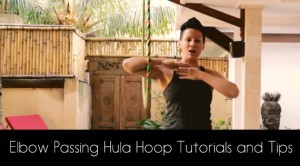 HOOPLOVERS Deanne Love Elbow Passing ( in front and back) Hula Hoop Tutorials and Tips