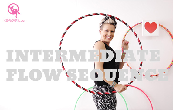 Hoopdance Tutorial Intermediate Flow Sequence by HOOPLOVERS Deanne Love