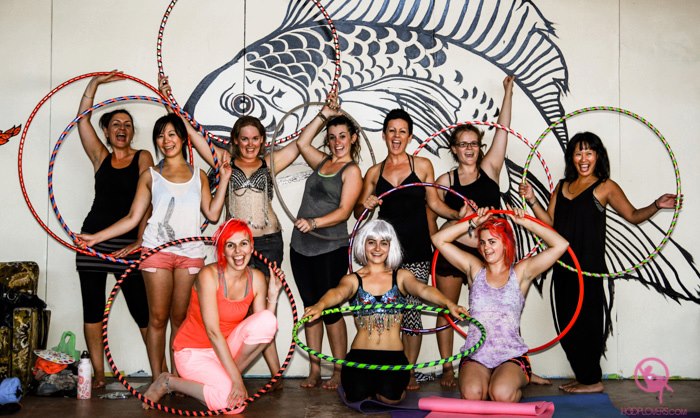 Hooplovers Hula Hoop Classes in Melbourne with Deanne Love